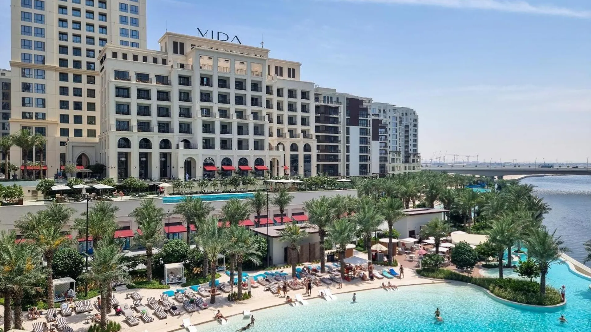 Apartment Chic 2 Bedroom In Vida Residences Creek-Beach Access Dubai